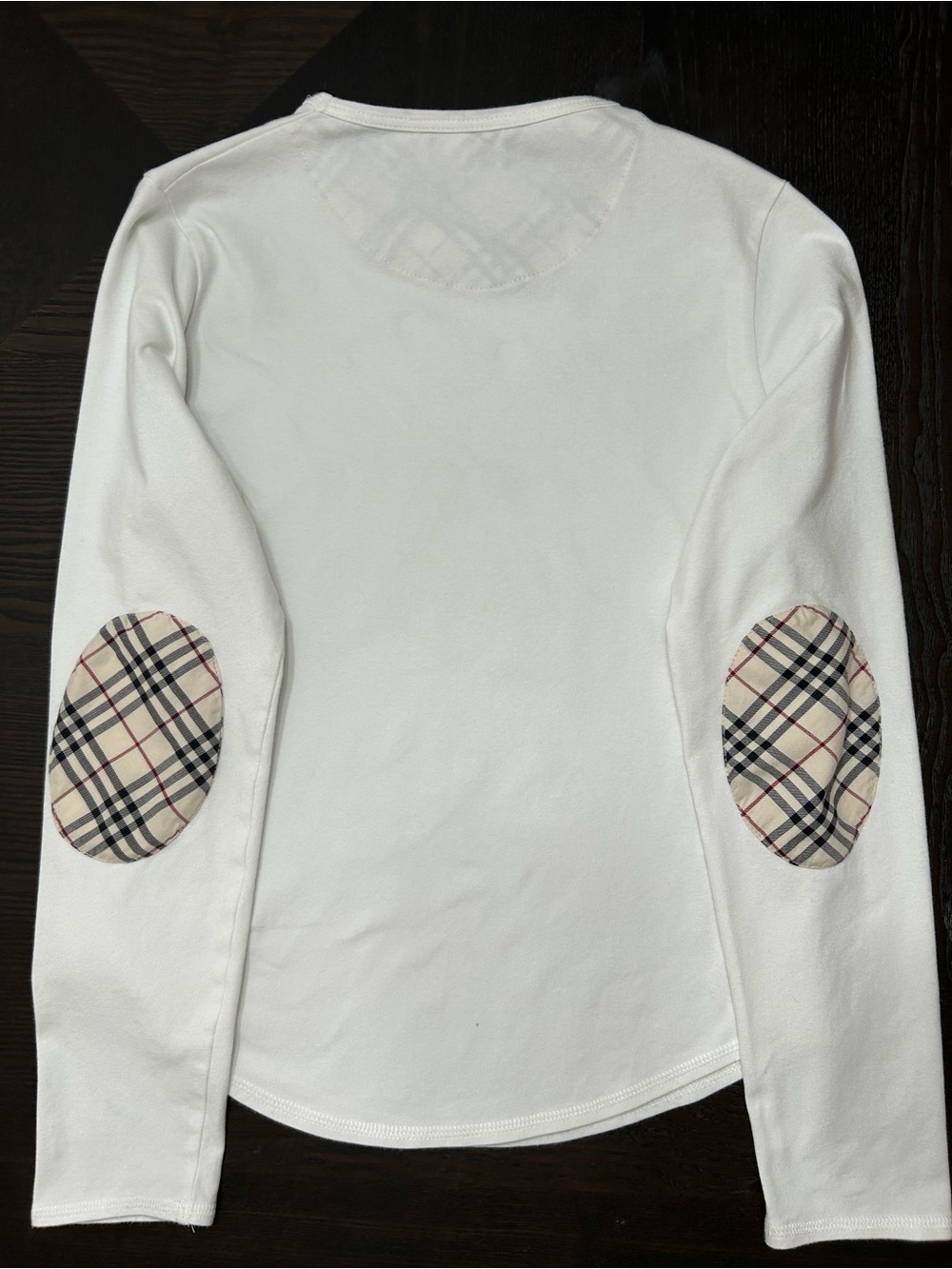 BURBERRY LONDON NOVA CHECK ACCENTS LONG SLEEVE SHIRT SIZE L - Picture 2 of 6